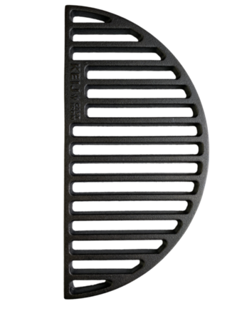 Keij Kamado Half Moon Cast Iron Grid Large