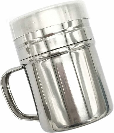 BarbecueXXL RVS Rub Shaker Large met kunstoffen deksel