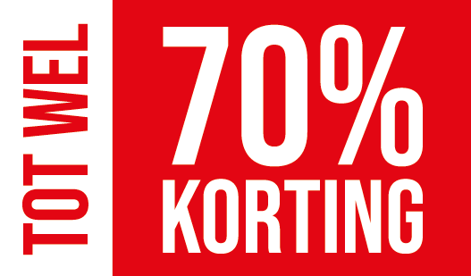 totale leegverkoop!